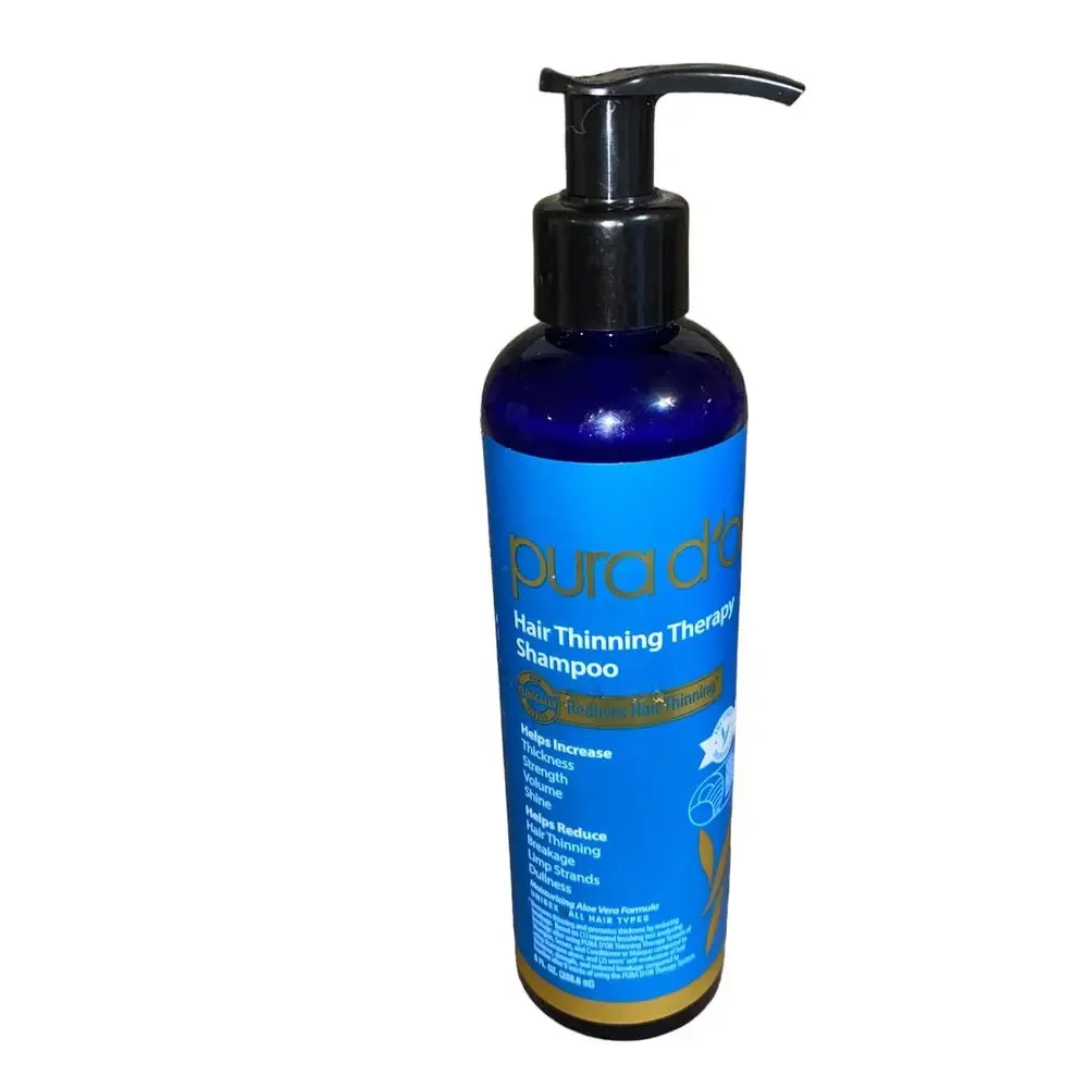 PURA D'OR Dor Hair Thinning Prevention Therapy Original Blue Label Shampoo 8 oz